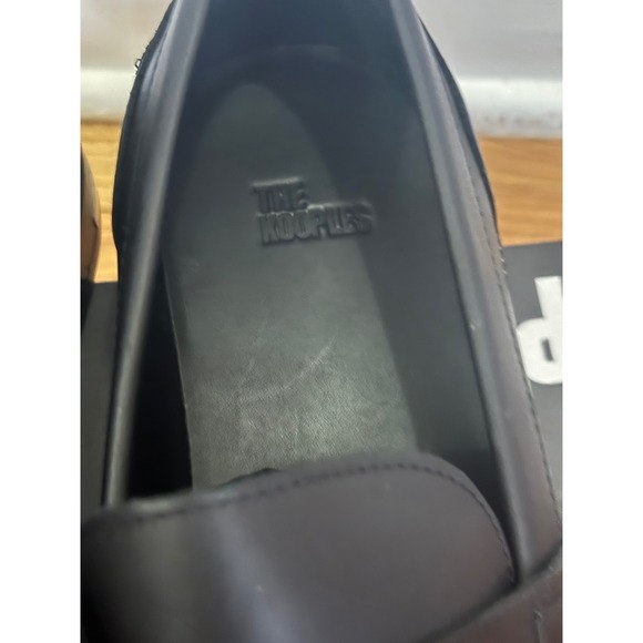 The Kooples NWT Men\'s‎ Leather Moccasins Loafers Black Size FR 42/US 8 MSRP $450 main image 8